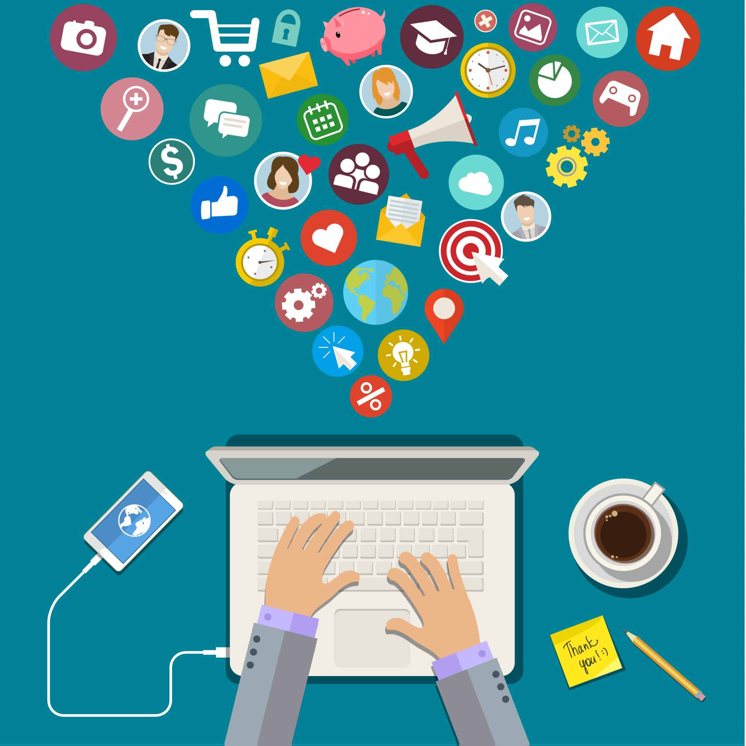 contentmarketing met tekst en beeld